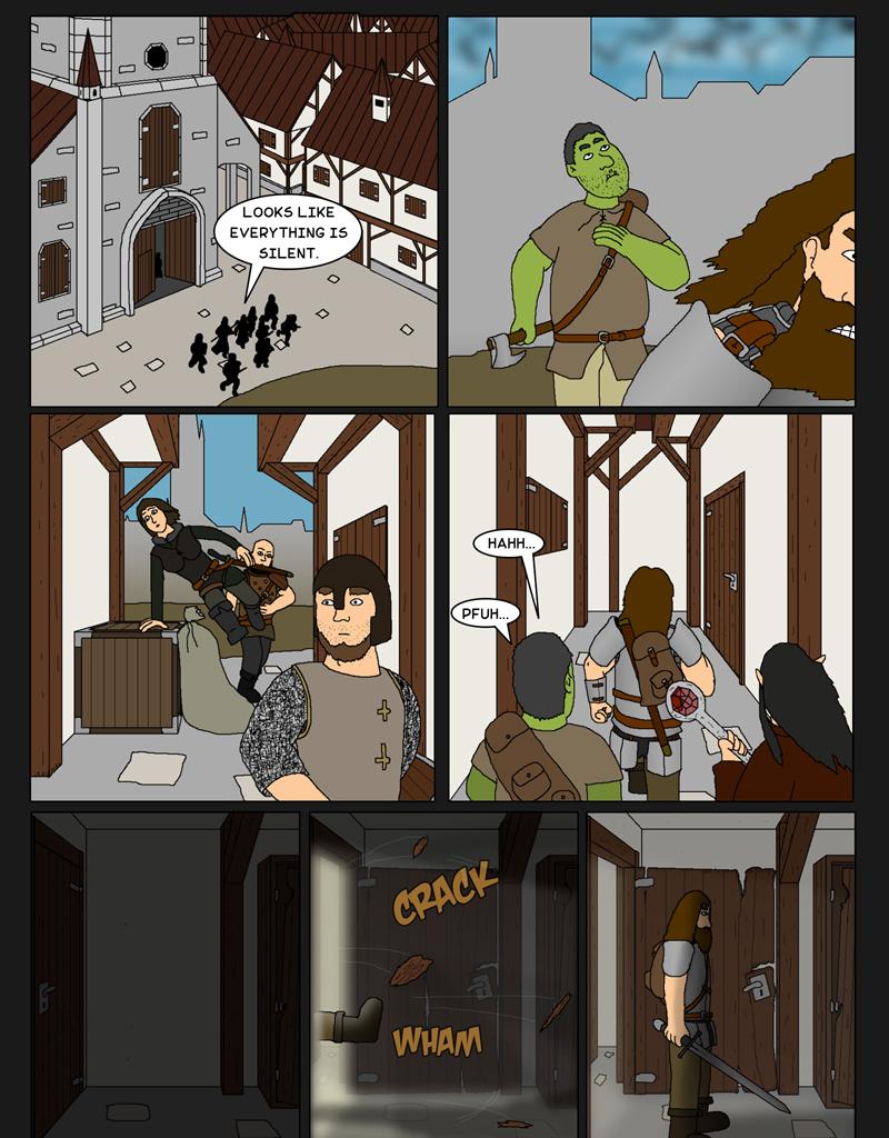 Tales From Somewhere - The Legend - Episode 58, Page 1: Running fast